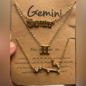 Gemini ♊️ necklace set
